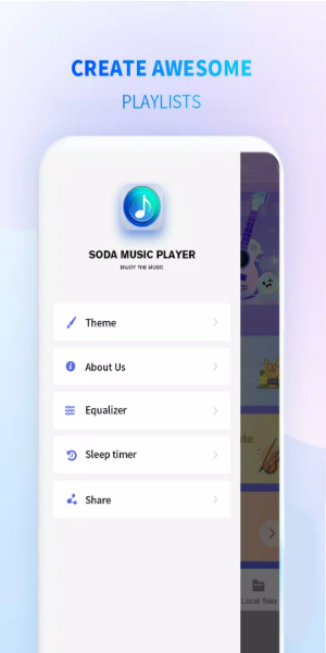 Soda Media Player ဖန်သားပြင်ဓာတ်ပုံ 2