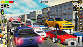 US Taxi Car Driving Games Captura de pantalla 3