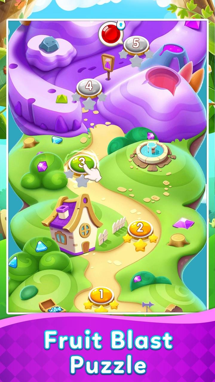 Fruit Blast Puzzle ภาพหน้าจอ 2