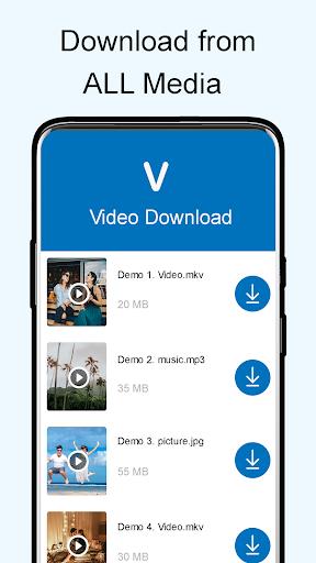 X Hot Video Downloader- Free Video Downloader 2021 Ảnh chụp màn hình 1