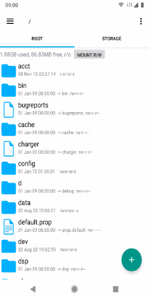 Root Explorer Capture d'écran 0