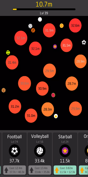 Idle Balls Capture d'écran 1