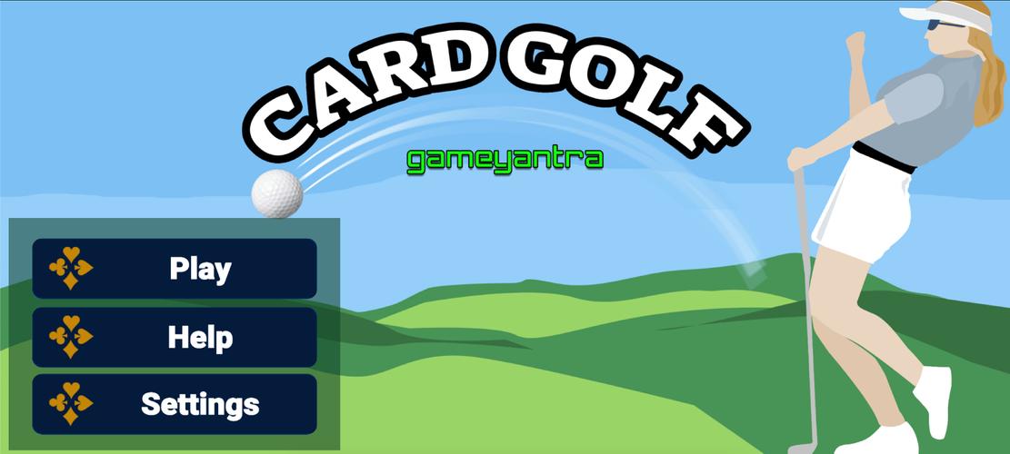 Card Golf ဖန်သားပြင်ဓာတ်ပုံ 0