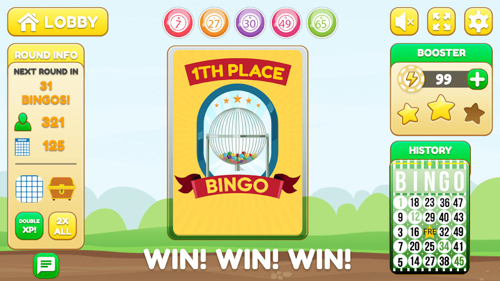 Bingo King-Free Bingo Games-Bingo Party-Bingo Captura de tela 3