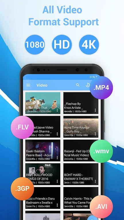 SNXX VIDEO PLAYER 2020 : All Format Video Player Captura de tela 3