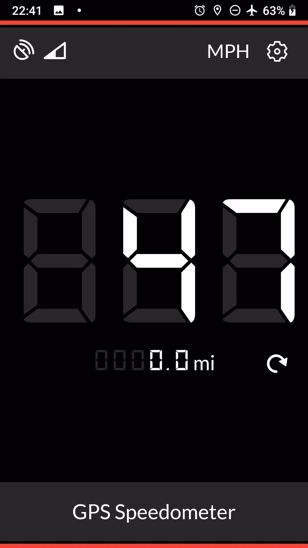 GPS Speedometer Ekran Görüntüsü 2