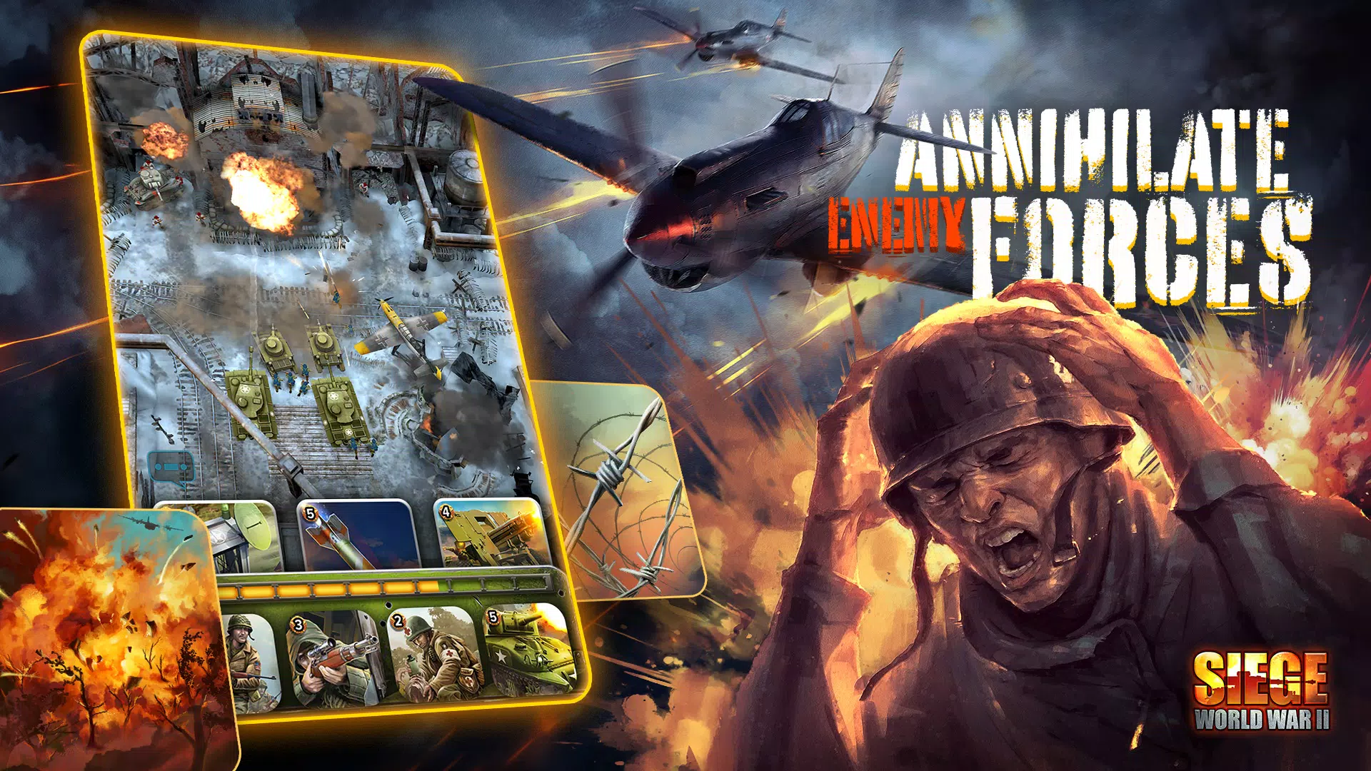 SIEGE: World War II Ekran Görüntüsü 3