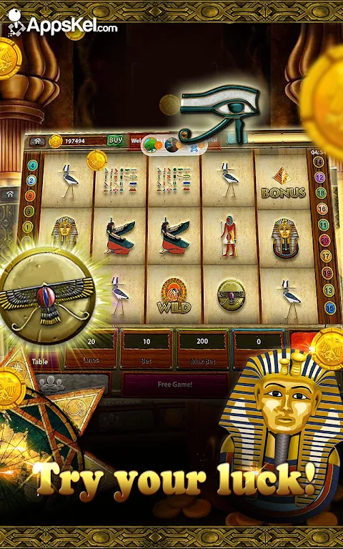 Lost Kingdom Treasure Slots– Las Vegas Casino Game ภาพหน้าจอ 1