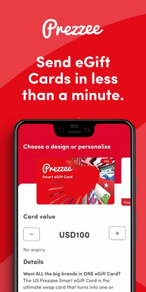 Prezzee eGift cards ဖန်သားပြင်ဓာတ်ပုံ 0