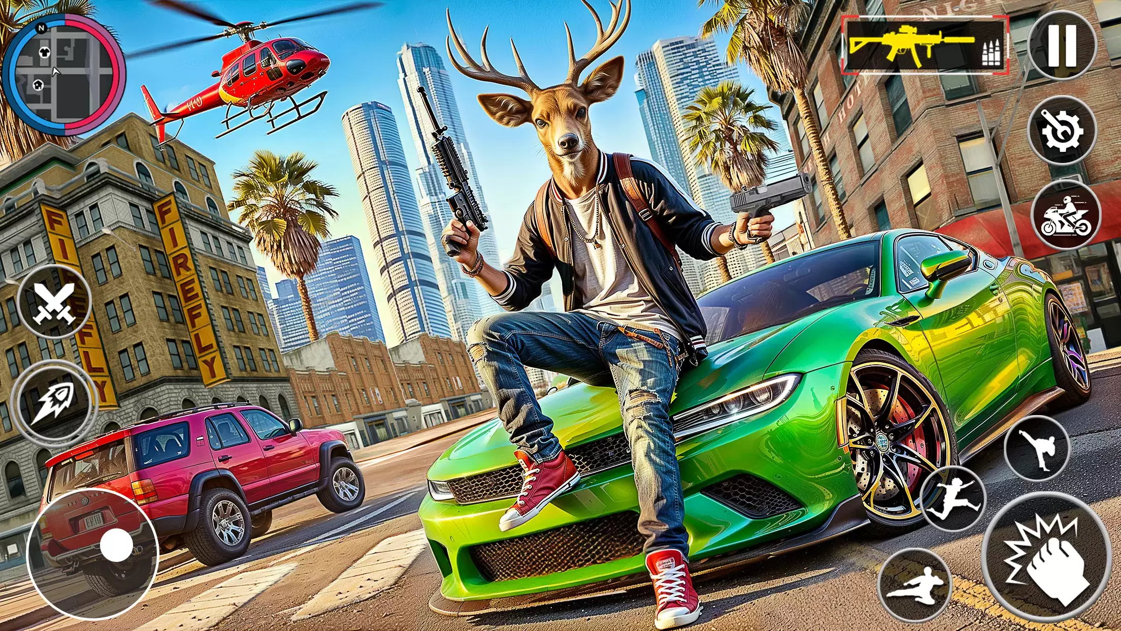 Deer Simulator 3D Open World Ekran Görüntüsü 3