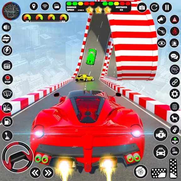 Crazy Car driving: Car Games Ekran Görüntüsü 0