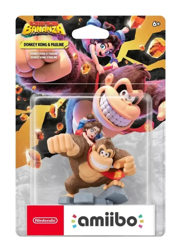Ya están disponibles las precompras del Amiibo de Donkey Kong Bananza
