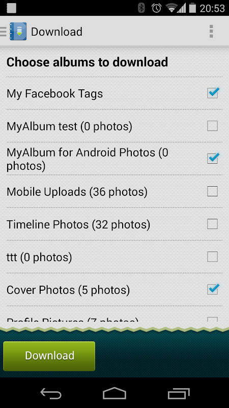 MyAlbum: Social photos manager ภาพหน้าจอ 2