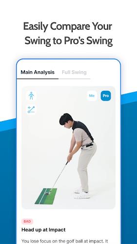 Golf Fix - AI Swing Analyzer ဖန်သားပြင်ဓာတ်ပုံ 2