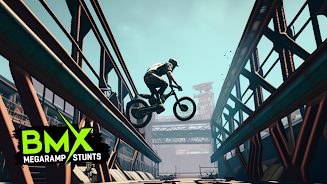 BMX Megaramp Stunts Скриншот 1