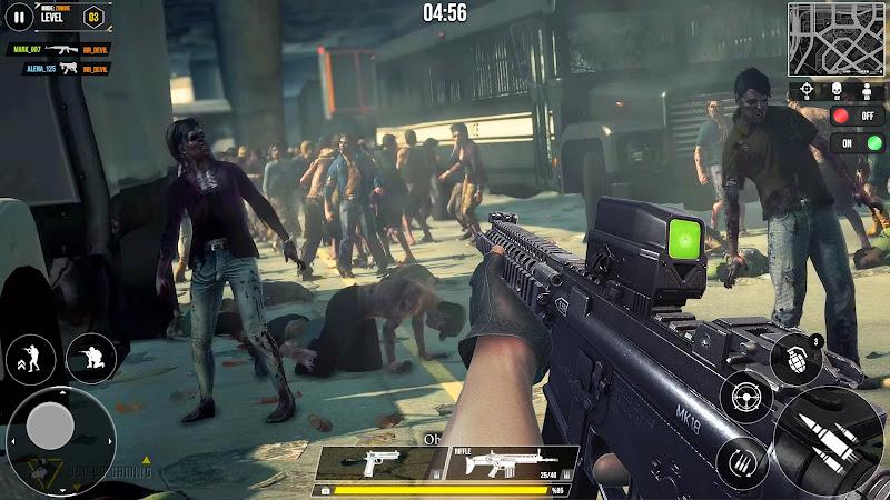 Dead Zombie Survival Shooter Ảnh chụp màn hình 2