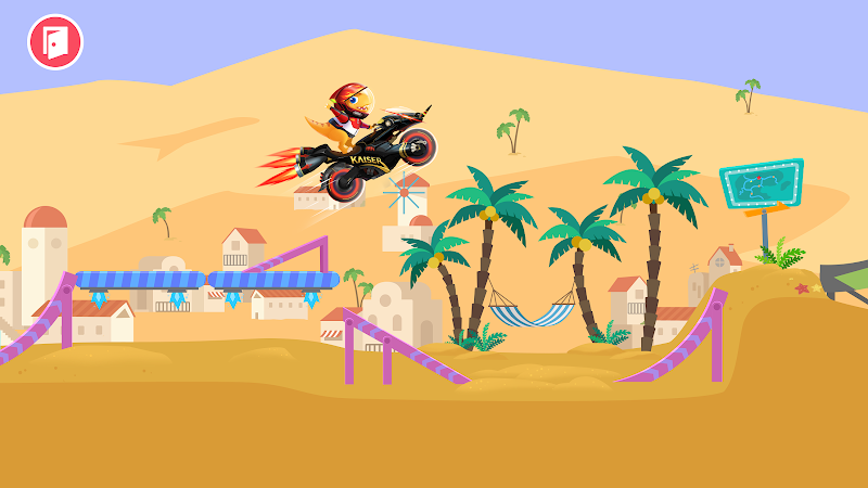 Schermata Dirt Bike Games for Kids 2