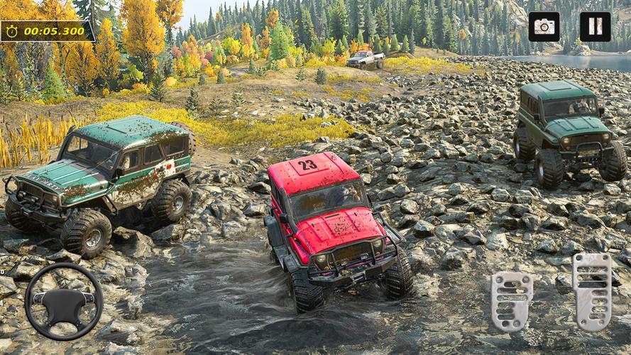 Mud Race Offroad Mudding Games Captura de tela 1