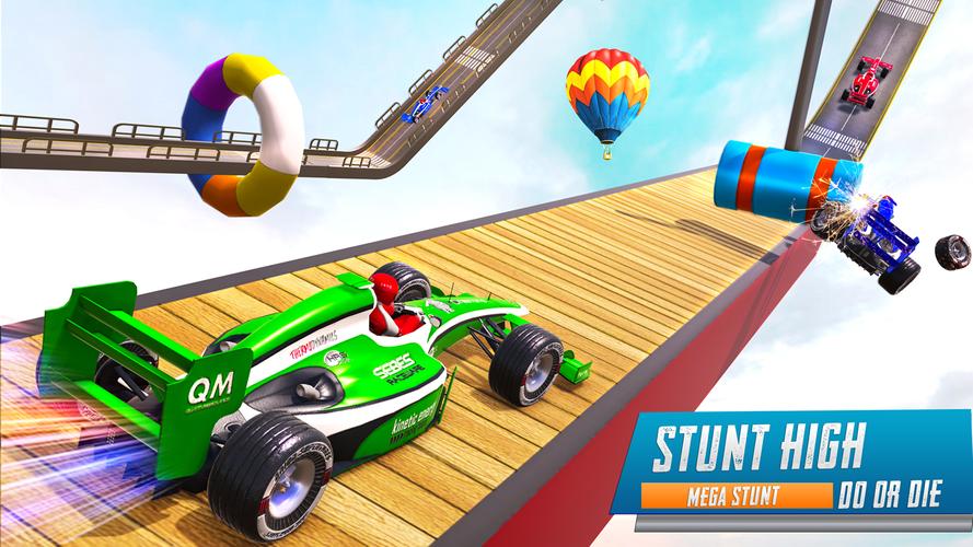 Formule voiture cascades 3d Capture d'écran 1