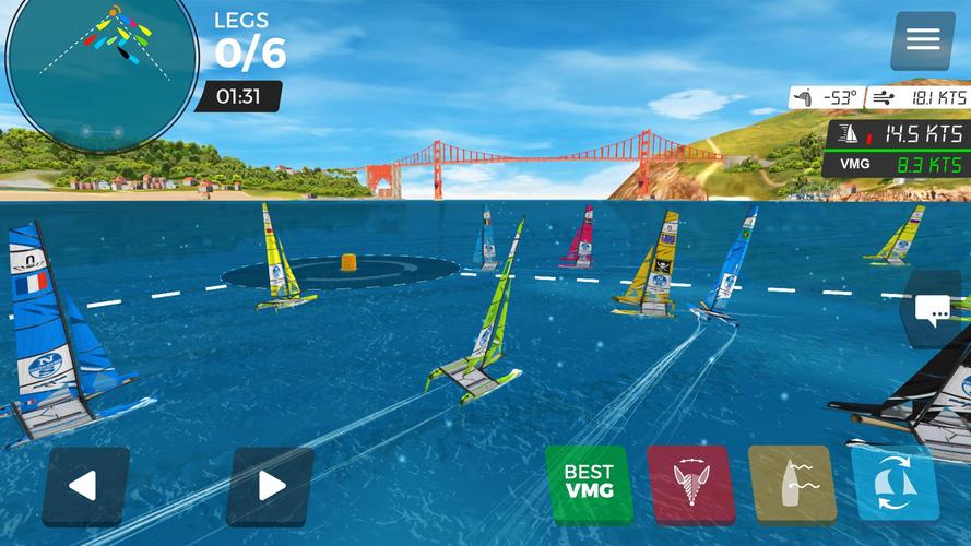 Virtual Regatta Inshore スクリーンショット 1