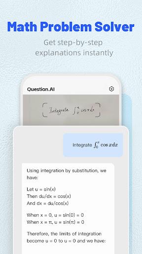 Question.AI – Chatbot & Math AI Mod Capture d'écran 1