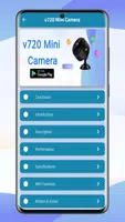 V720 Mini Camera guide স্ক্রিনশট 1