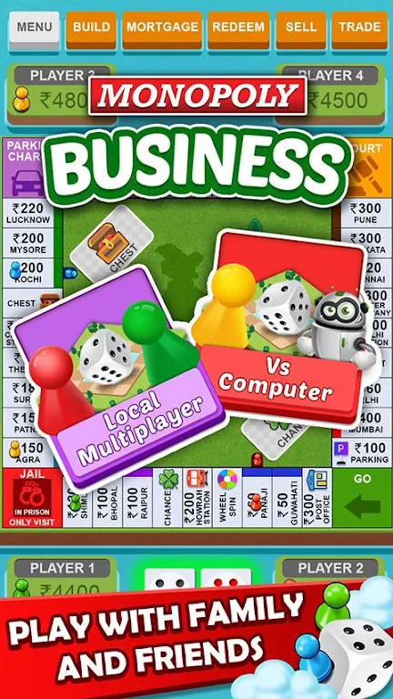 Vyapari Game : Business Dice Board Game ภาพหน้าจอ 1