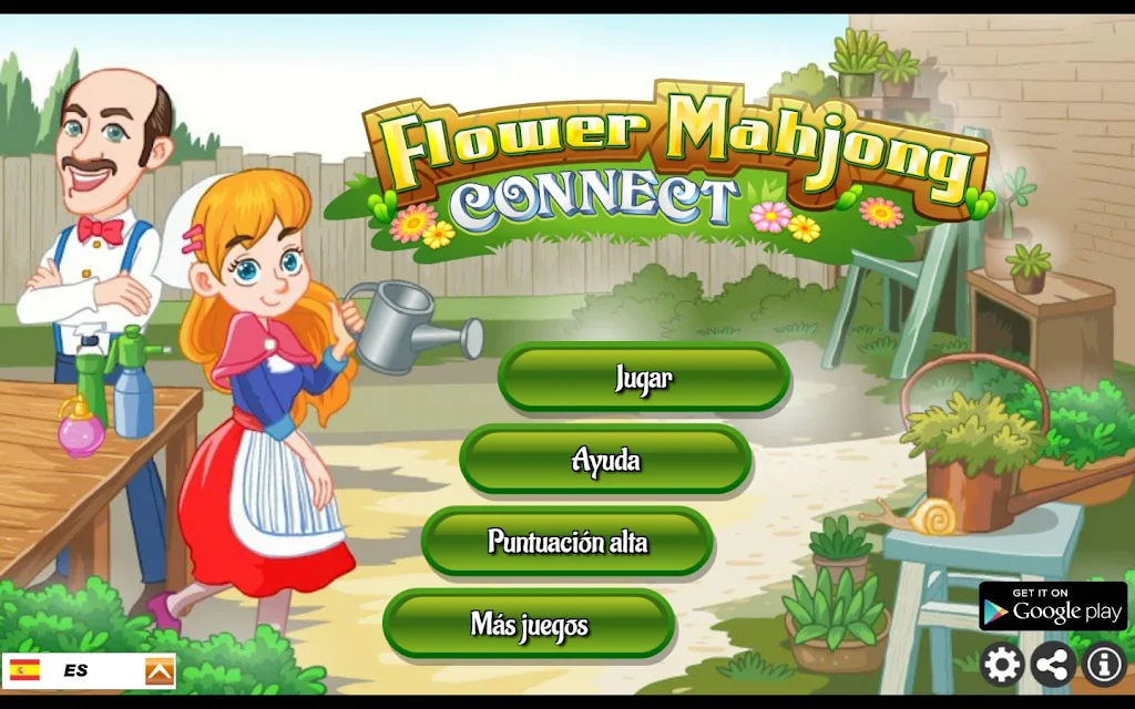 Flower Mahjong Flores應用截圖第0張