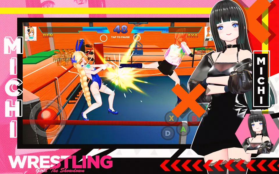 Wrestling Girls: The Showdown Captura de tela 1