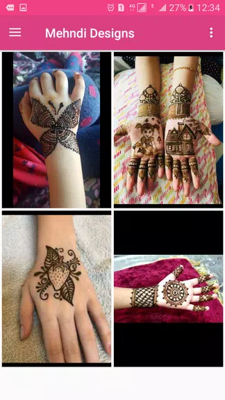 Latest Mehndi Designs ภาพหน้าจอ 2