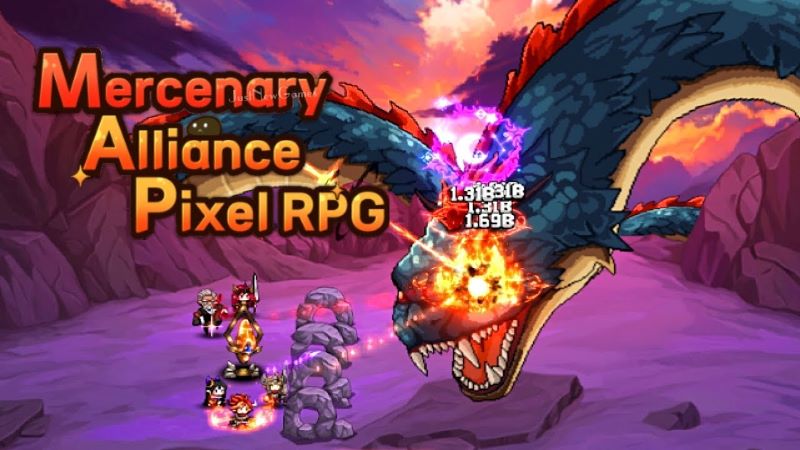 Mercenary Alliance: Pixel RPG スクリーンショット 0