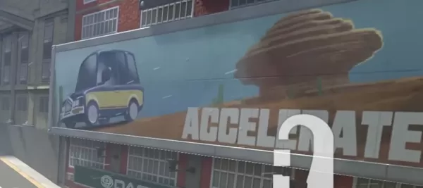 Veículo incomum em Mario Kart World