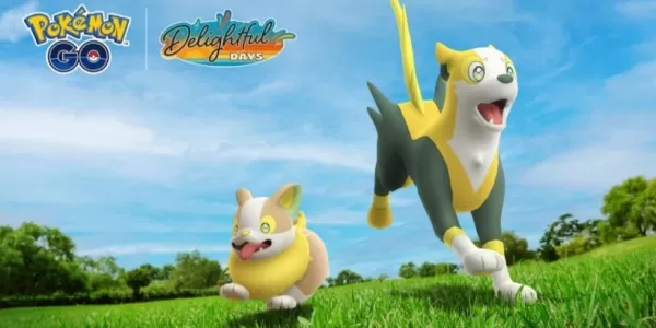 Yamper, 포켓몬 GO '발자국 이벤트'에서 첫 등장