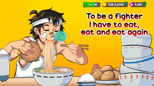 Food Fighter Clicker Captura de tela 2