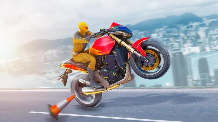 Motorbike Race Motorcycle Game Schermafbeelding 3