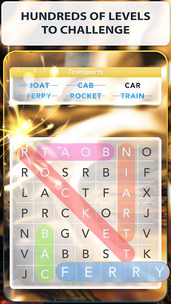 Word Search Nature Puzzle Game Mod ภาพหน้าจอ 0