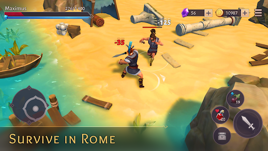 Gladiators: Survival in Rome Mod Ekran Görüntüsü 2