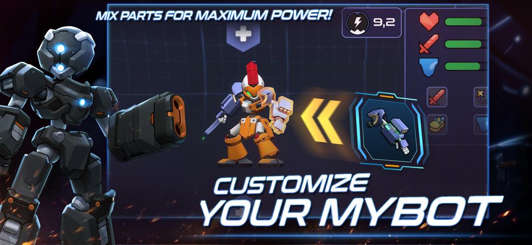 Mybots Royale Captura de tela 3