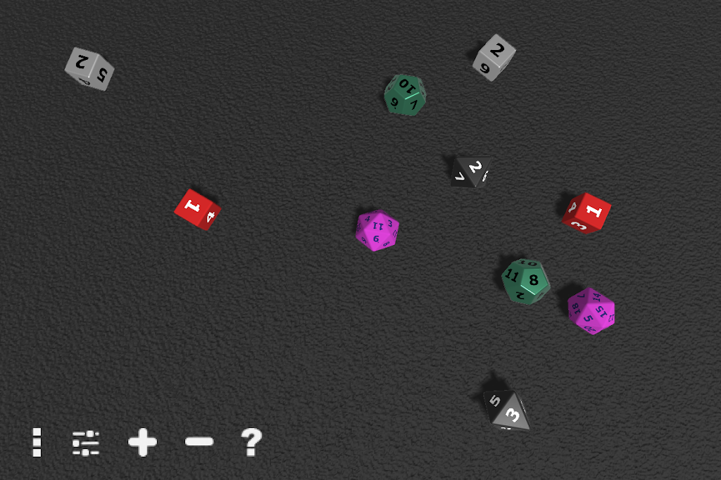 Dice Roller Free by One Trick Pony スクリーンショット 3