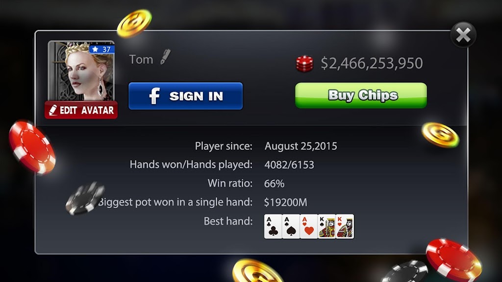 Spark Poker - Live Texas Holdem Casino应用截图第2张