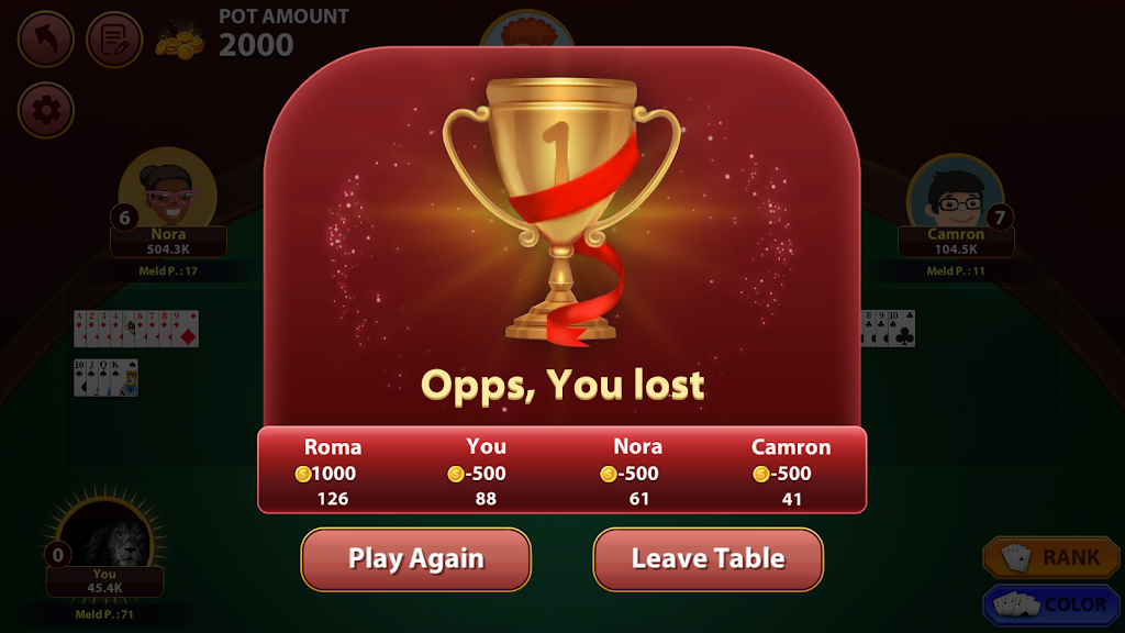 Rummy 500 : The Rummy Game應用截圖第1張