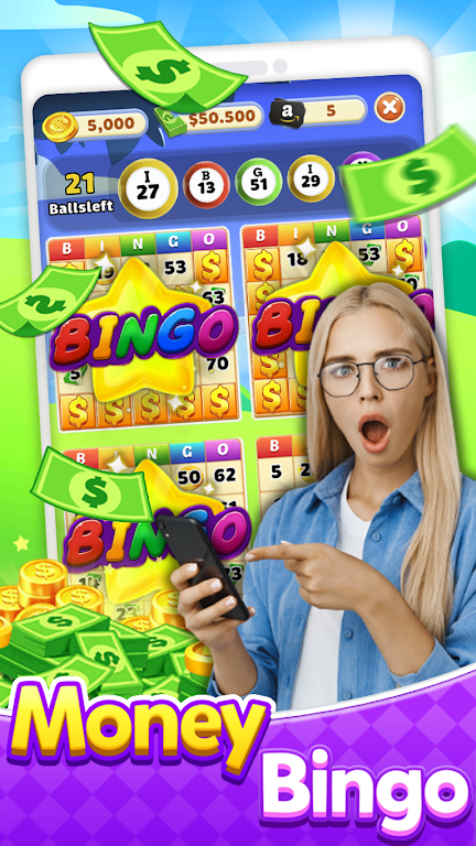 Bingo of Cash: Win real cash Ekran Görüntüsü 1