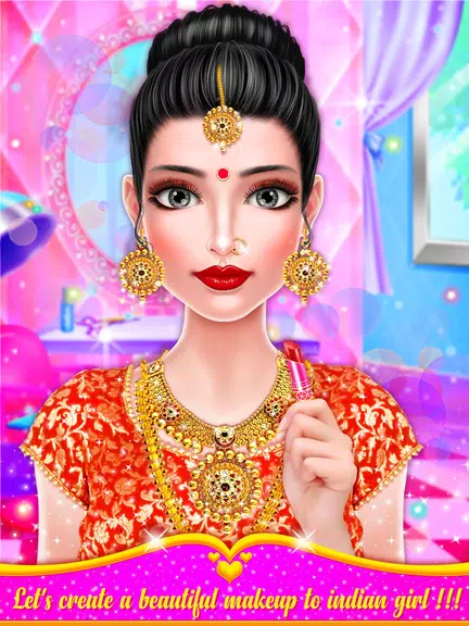 Indian Girl Salon - Indian Gir Screenshot 1