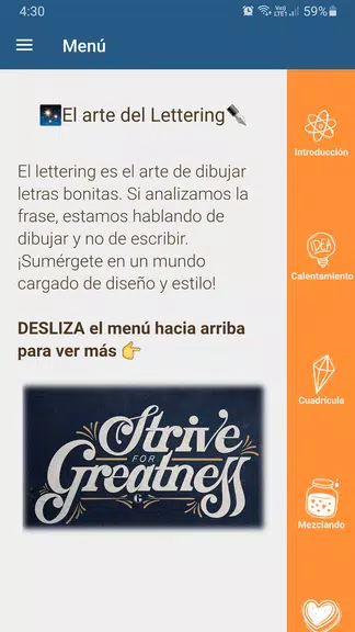 Cómo hacer escritura lettering Zrzut ekranu 0