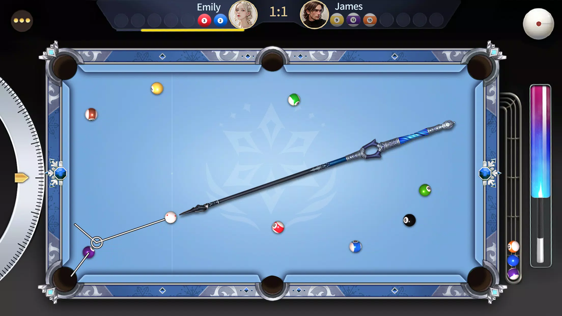 Billiards 8-Ball Pool Master 8 Ekran Görüntüsü 2