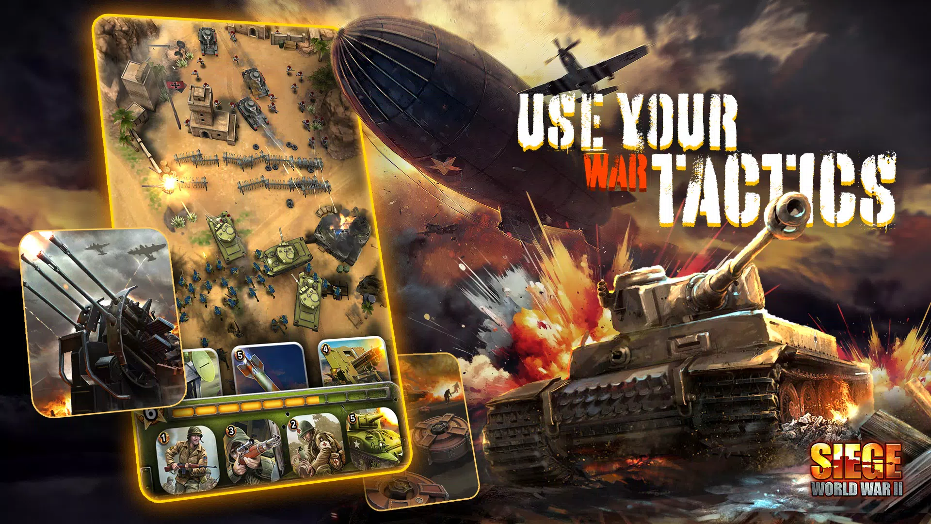 SIEGE: World War II Ekran Görüntüsü 1
