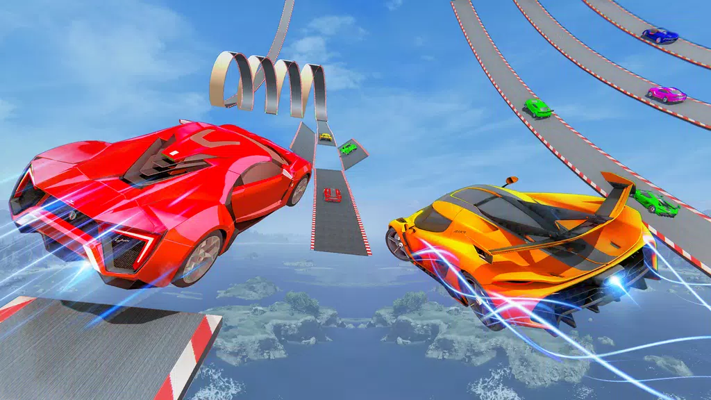 Impossible GT Stunt Sports Car Captura de tela 2