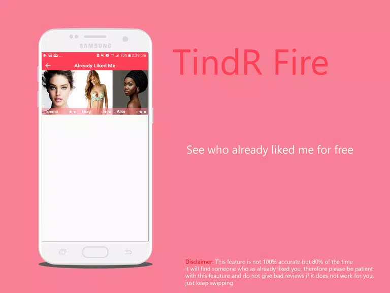 TindR Fire ภาพหน้าจอ 1