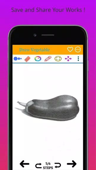 How to Draw Real Vegetables Screenshot 2