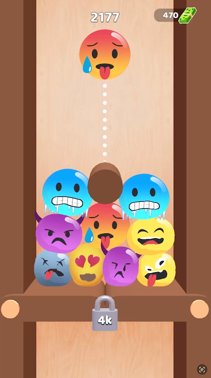 Schermata Emoji Blitz: Merge Puzzle Game 2